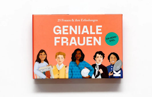 Geniale Frauen Memo Kartenspiel