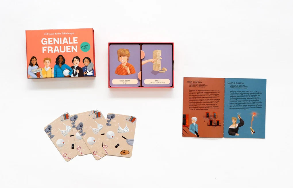 Geniale Frauen Memo Kartenspiel
