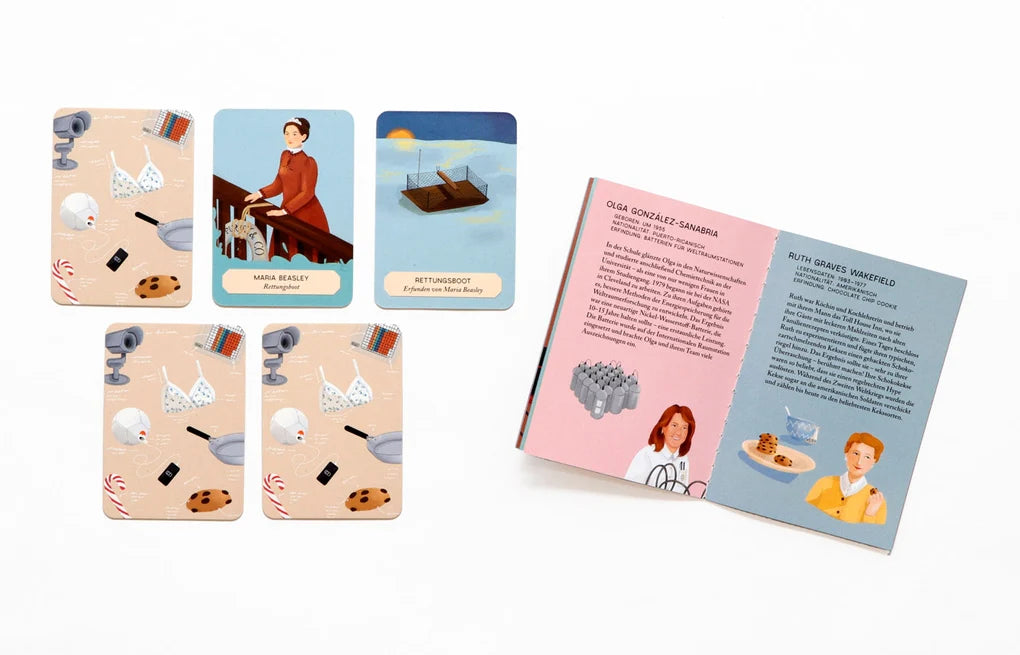 Geniale Frauen Memo Kartenspiel