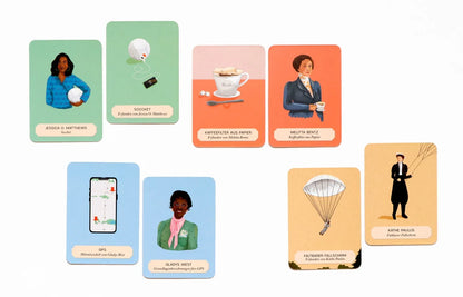 Geniale Frauen Memo Kartenspiel