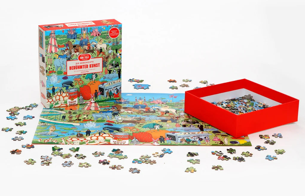 Puzzle Die Geschichte berühmter Kunst - laurence king verlag