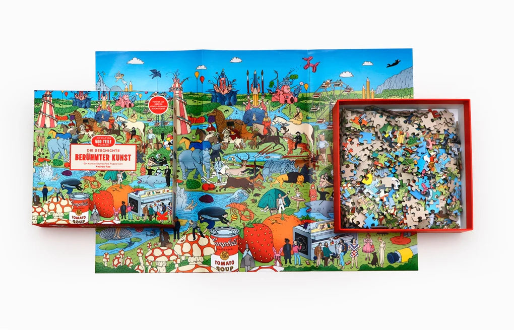 Puzzle Die Geschichte berühmter Kunst - laurence king verlag