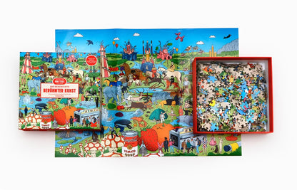 Puzzle Die Geschichte berühmter Kunst - laurence king verlag