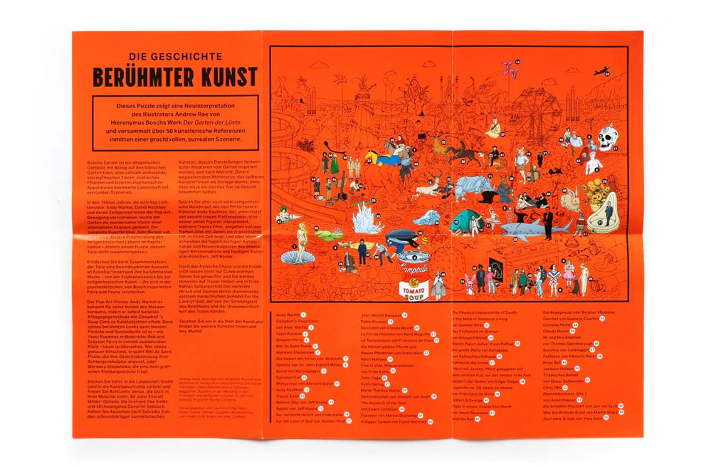 Puzzle Die Geschichte berühmter Kunst - laurence king verlag