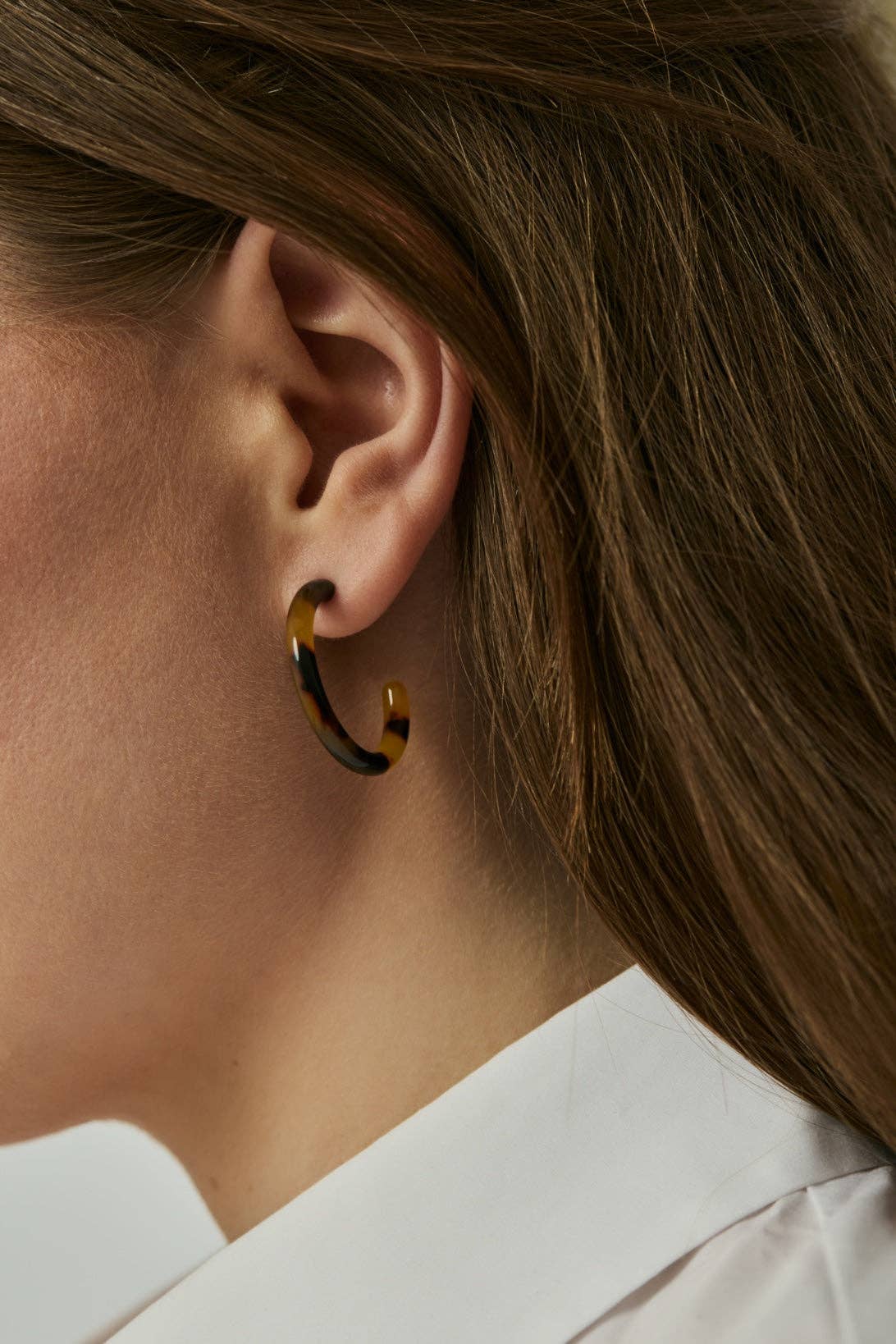 Ohrringe - Loop Dark Cheetah | sasstie