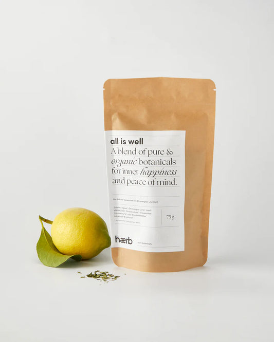 All is well Bio Kräutertee  für innere Balance mit Zitronengras