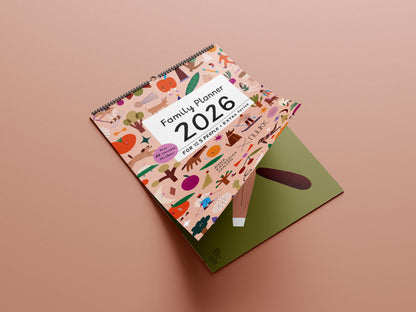 Familienkalender Ponys und Picknick 2026