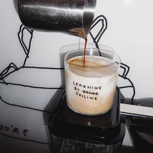 Kaffee im Glas LEARNING BY FAILING
