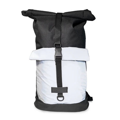 Fahrrad Rucksack Bob Spleen Berlin Schwarz mir reflektierender Tasche