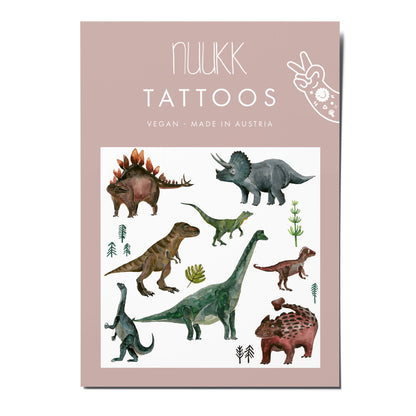 Tattoos mit Dinosauriern von Nuukk.