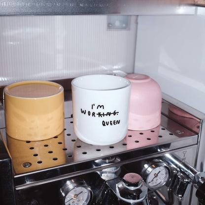 I'M WORQUEEN Porzellan Tasse 250ml - yahya studio