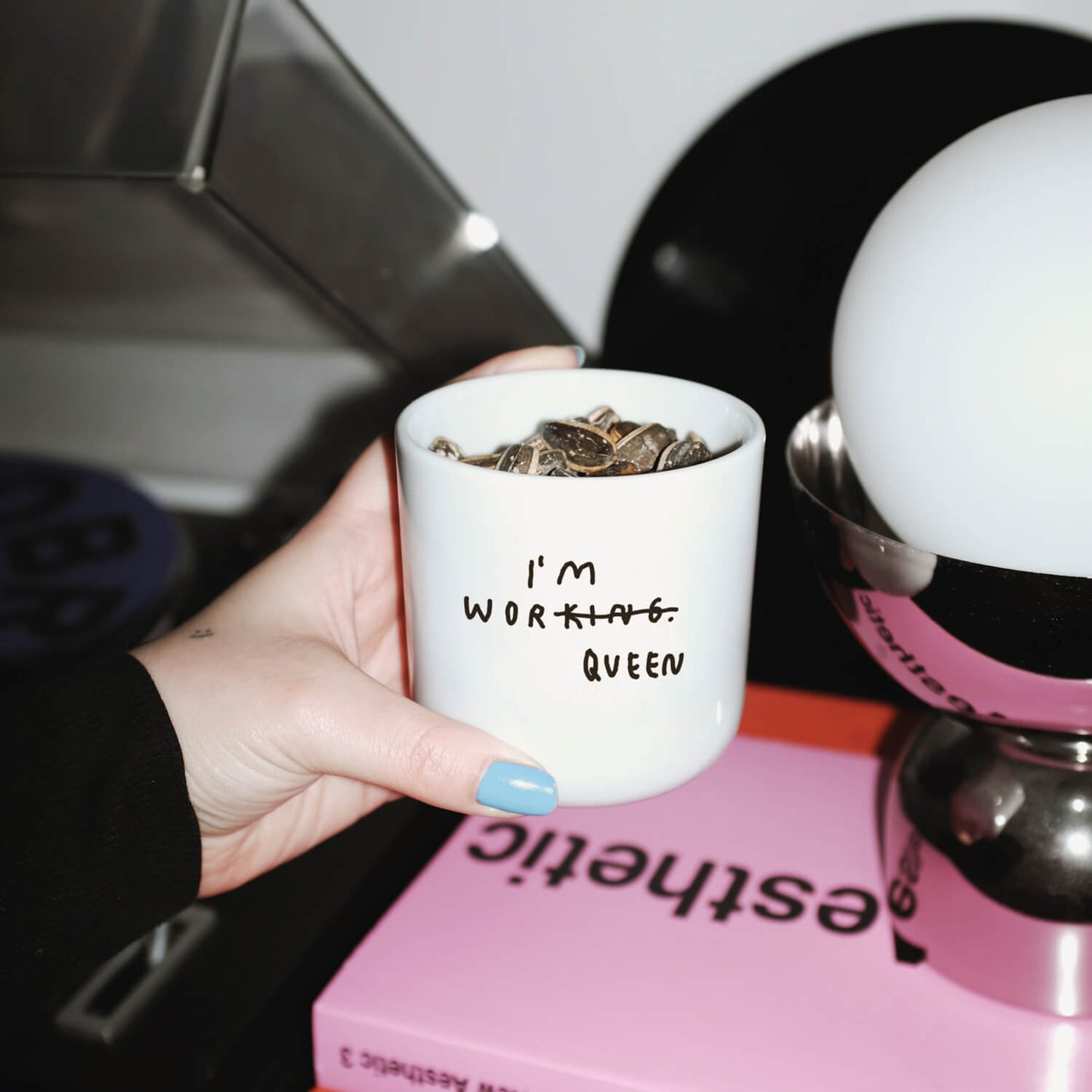 I'M WORQUEEN Porzellan Tasse 250ml - yahya studio