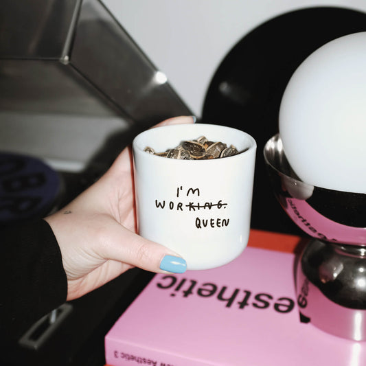 I'M WORQUEEN Porzellan Tasse 250ml - yahya studio