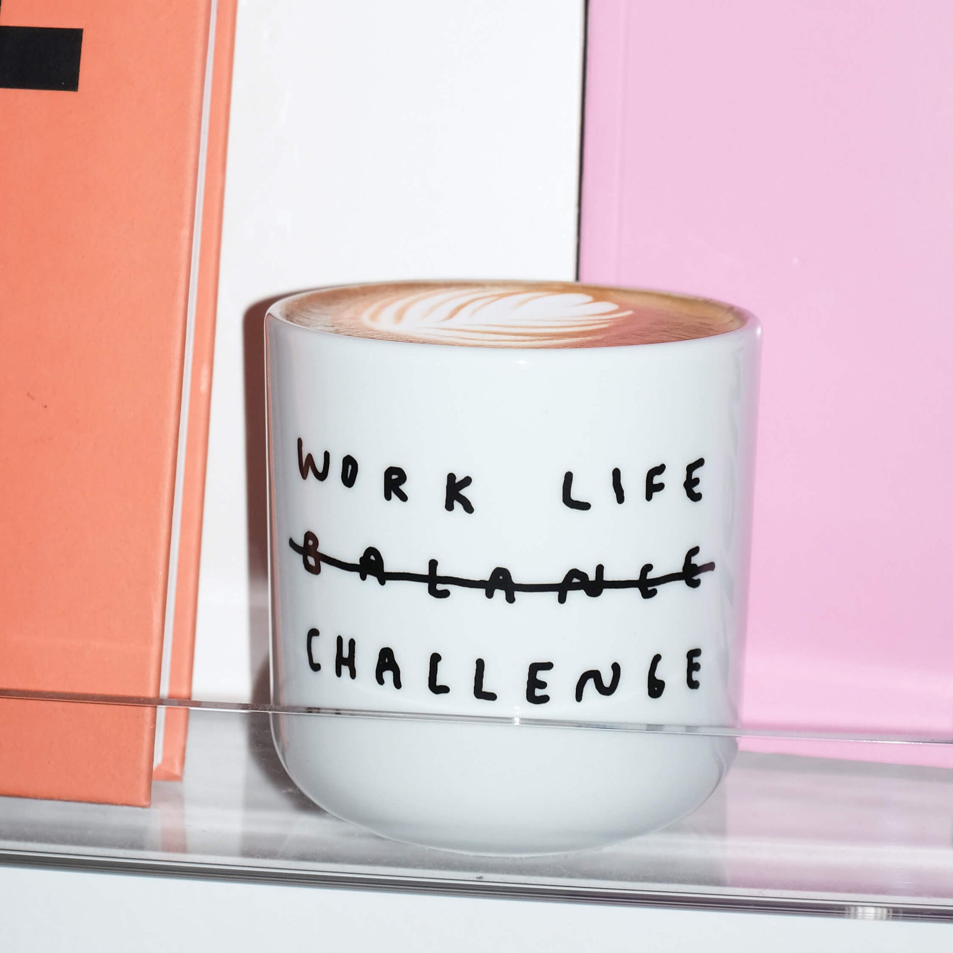 work life challenge porzellan becher 250 ml