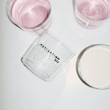 Trinkglas Motivation