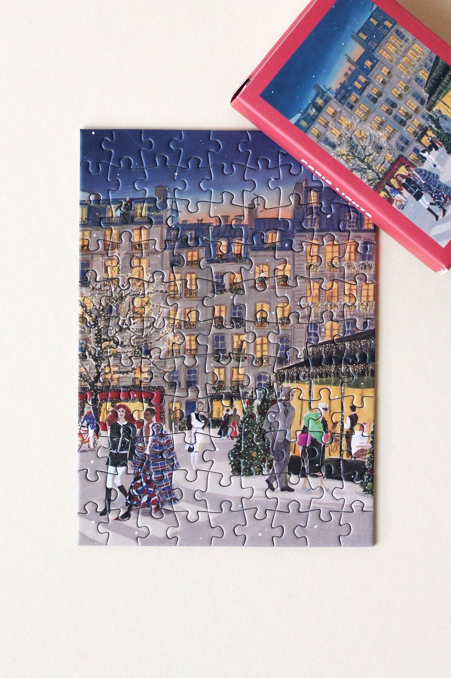 Mini-Puzzle Paris Lights, 99 Teile
