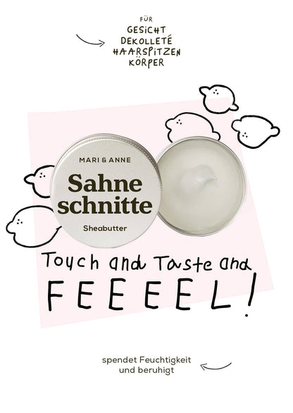 Sahneschnitte Lemon — Gesichts- und Körperbutter - Mari+Anne