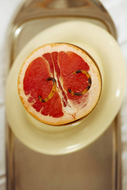 Ohrringe - Loop Dark Cheetah | sasstie