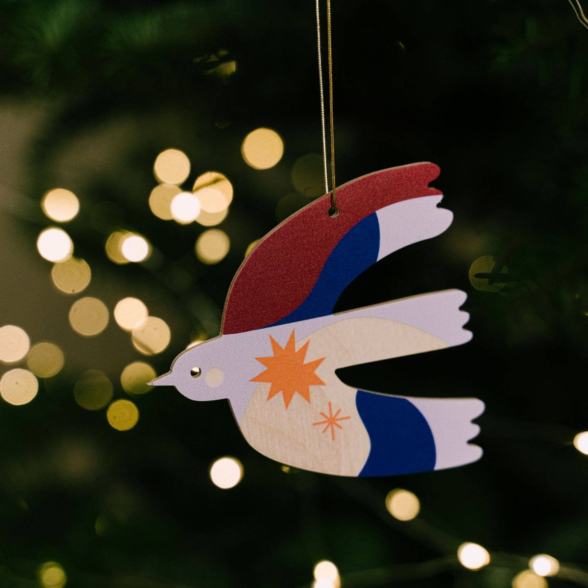Vogel-Weihnachtsschmuck, Weihnachtsbaum-Hängedekoration | Milin