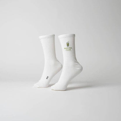 Matcha Club Statement Socken
