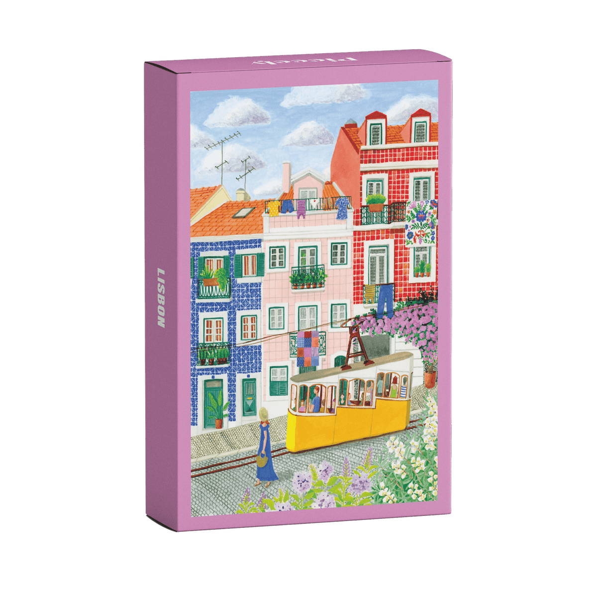 Mini-Puzzle Lisbon | 99 Teile - piecely