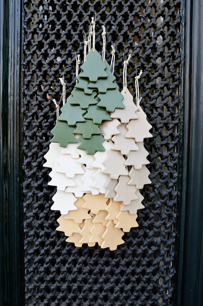 Weihnachtsbaumschmuck aus Keramik