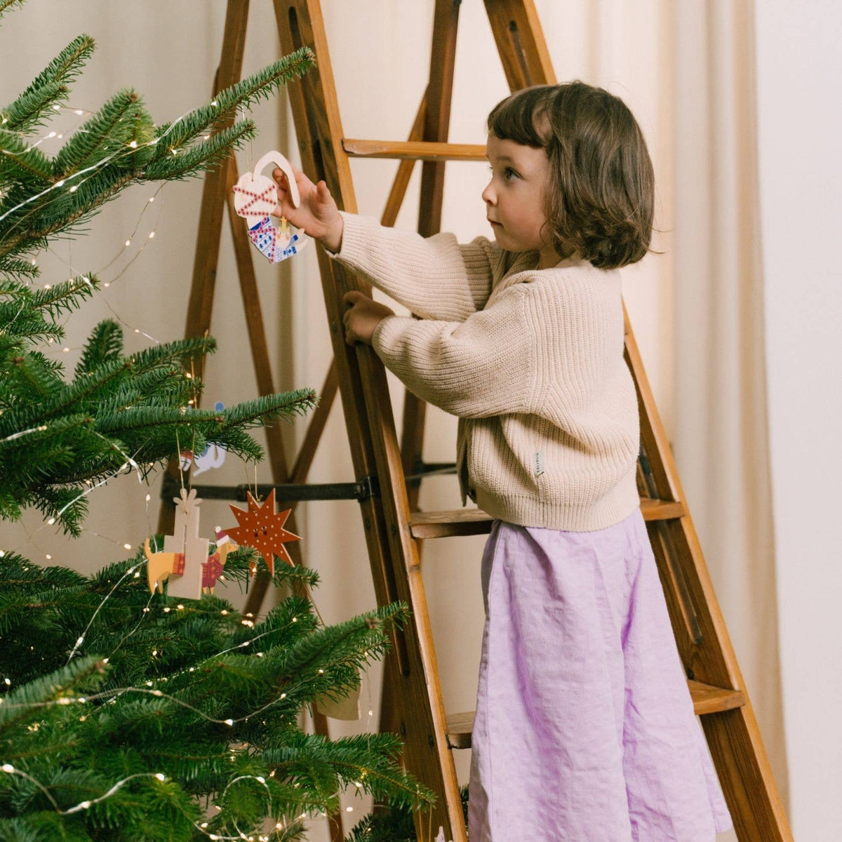 lustiger Hund auf einem Schlitten Anhänger | Milin