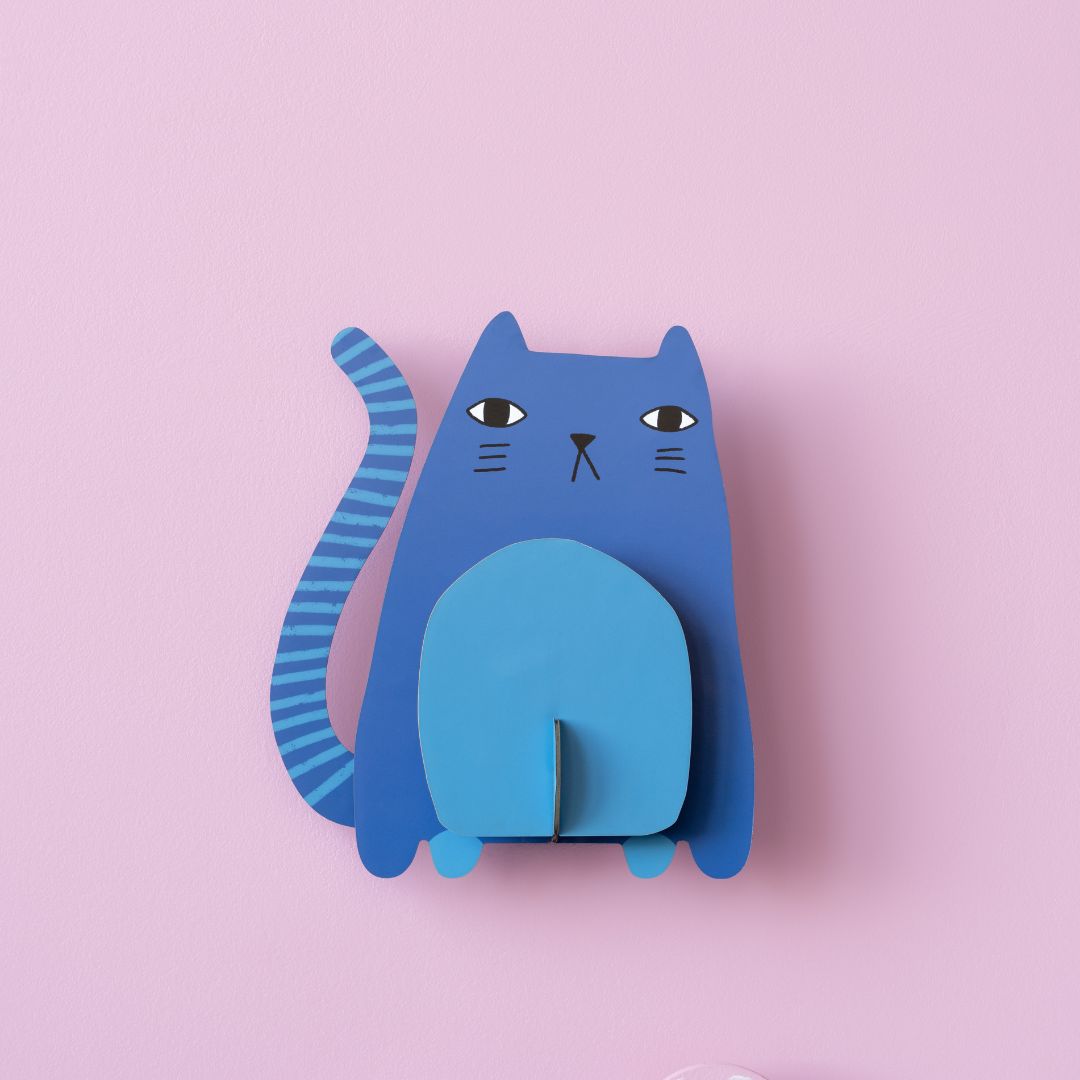Casper Cat - Katzen-Wanddekoration aus Papier - studio ROOF x Donna Wilson