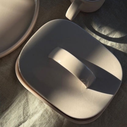 Butterdose aus Porzellan - chic.mic