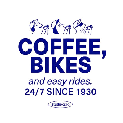 Jutebeutel coffee bikes and easy rides