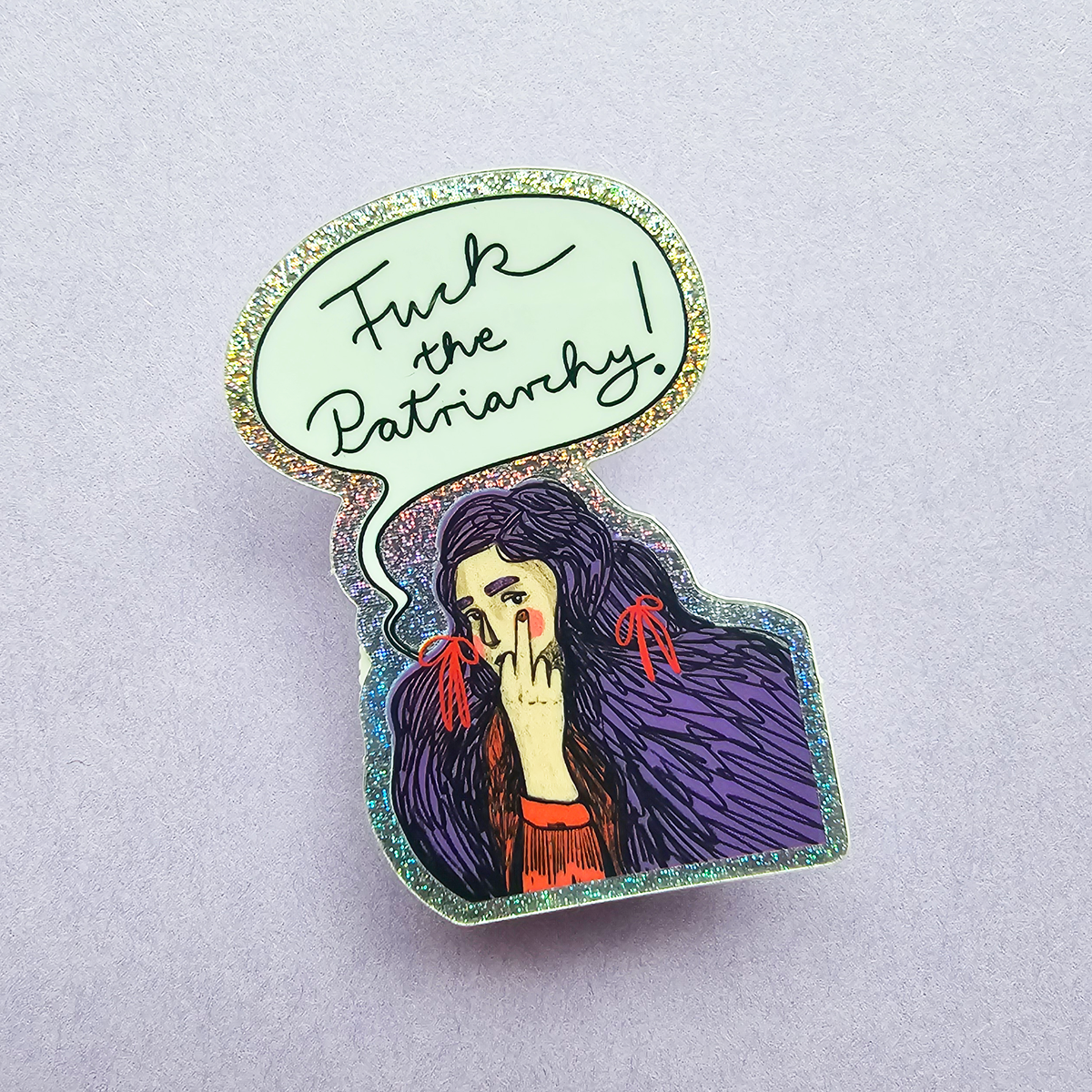 Vinylsticker Fuck the Patriarchy (klein) | ngs studio
