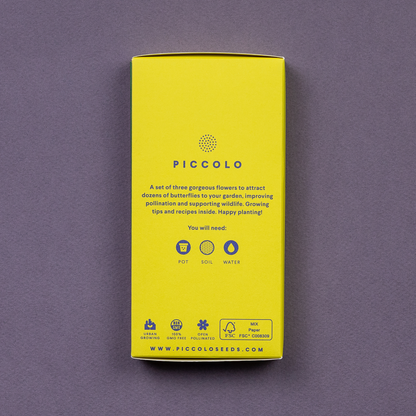 Saatgut Gartenblumen der Schmetterlinge - Piccolo Seeds