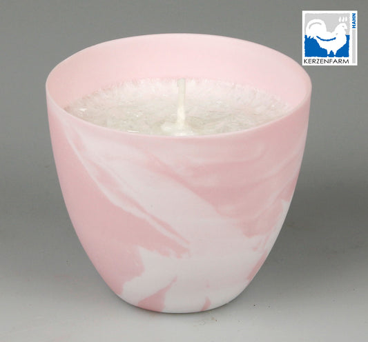 Duftkerze in Porzellanschale