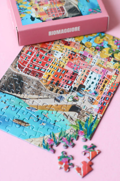 Mini-Puzzle Riomaggiore | 99 Teile - piecely
