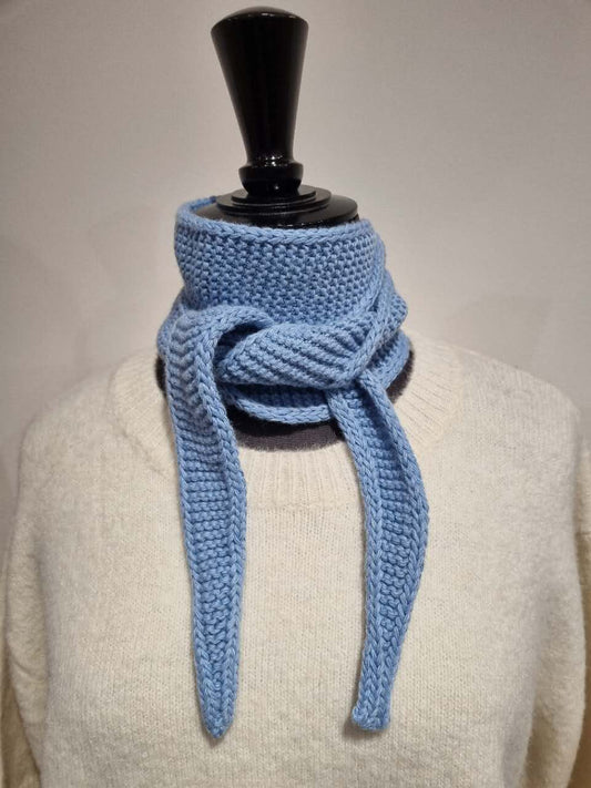 Kleiner Sophie-Schal mit Merino- und Kaschmirwolle