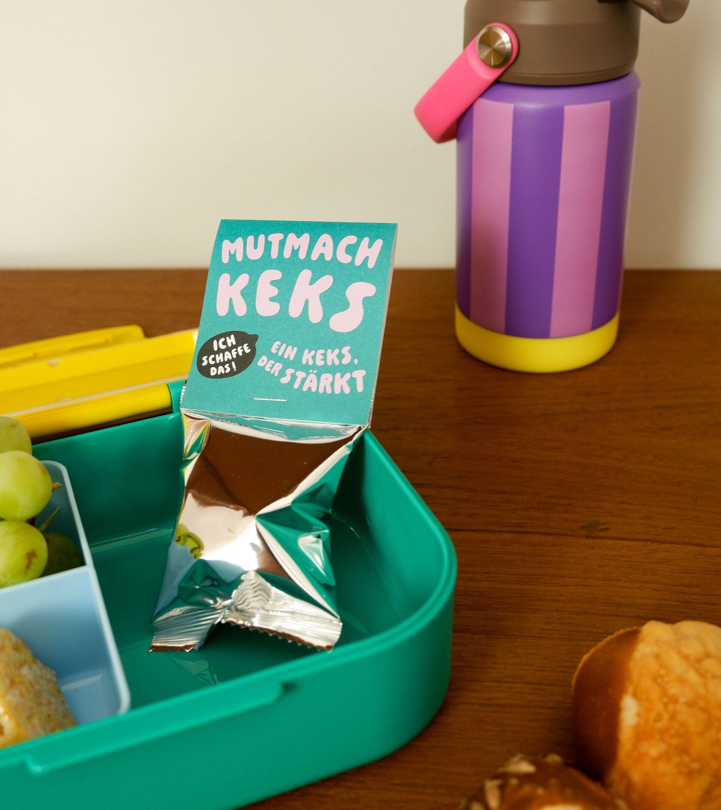 Mutmachkeks Glückskeks mit Affirmation - tinyday