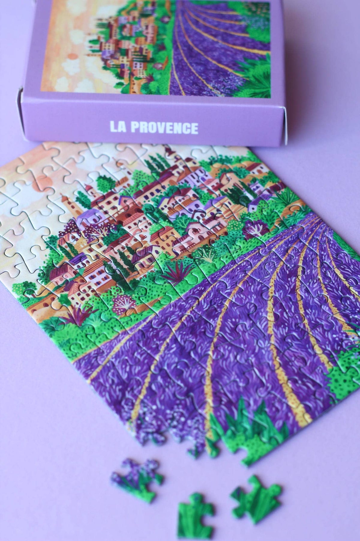 Mini-Puzzle La Provence | 99 Teile - piecely