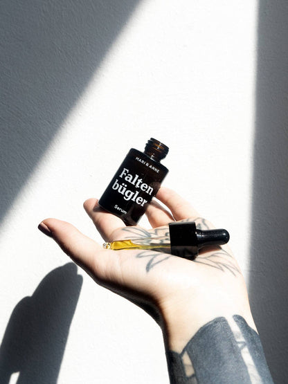 Faltenbügler Sensitiv Bio-Gesichts- und Bartserum - Mari&Anne