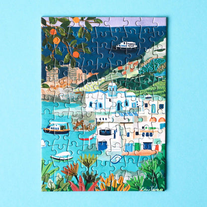 Mini-Puzzle Milos Greece | 99 Teile - piecely