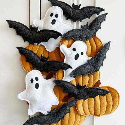 Halloween und Herbst Filz-Dekoration - fair produziert