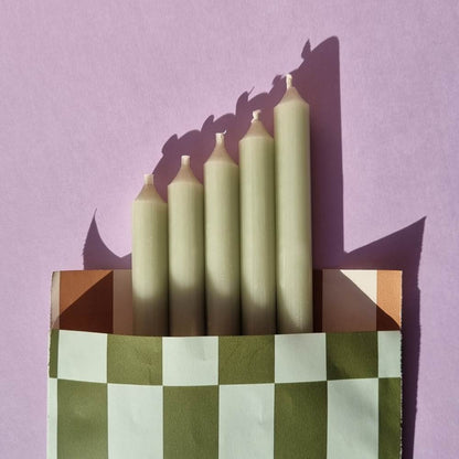 5er Set Geburtstagskerzen oder Baumkerzen