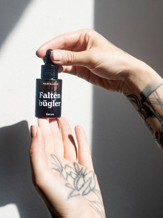 Faltenbügler Sensitiv Bio-Gesichts- und Bartserum - Mari&Anne