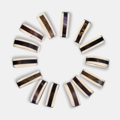 Reflektierendes Hosenband aus LKW-Plane (Unikat)