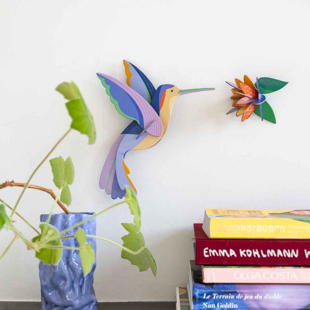 Papier Vogel Wanddekoration Hummingbird