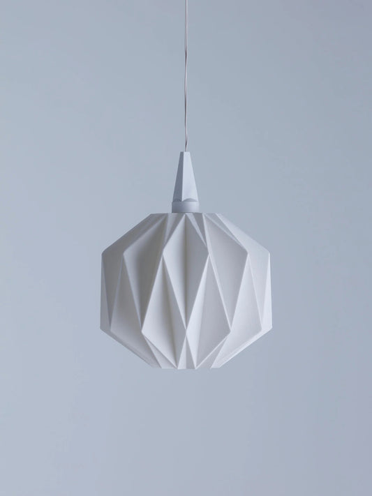 Alternativer Lampenschirm für Weihnachsterne A1 Modell Felicitas von Innocreo aus biologisch abbaubarem Kunststoff.