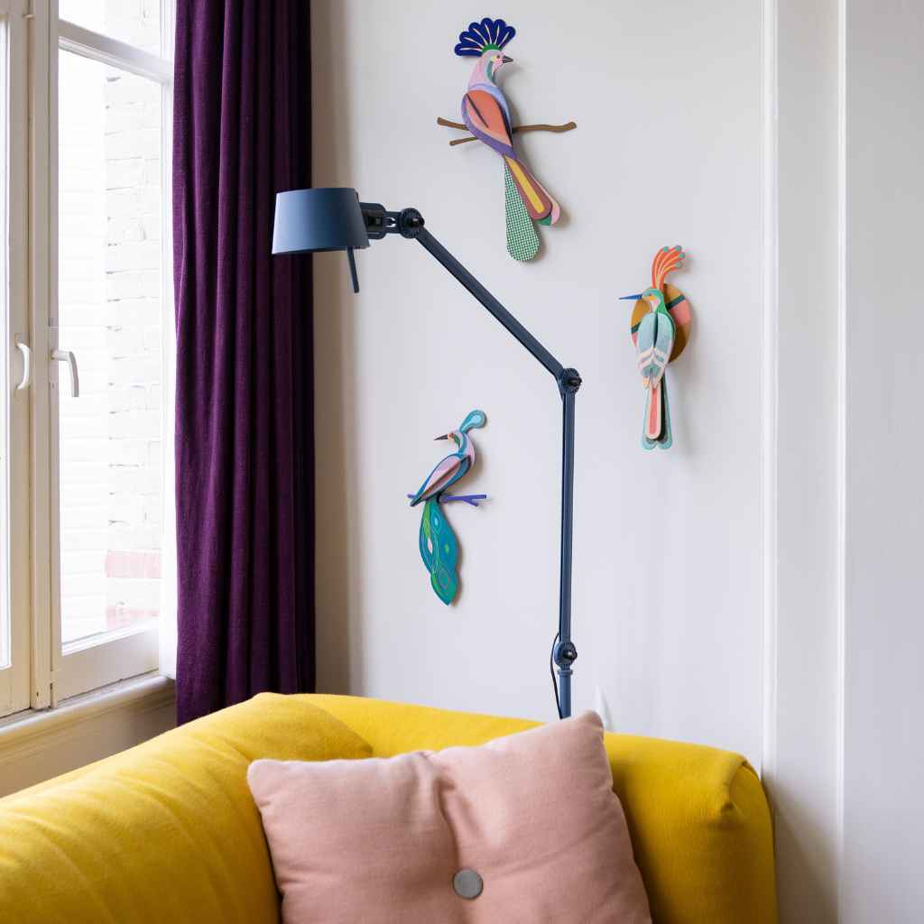 Paradiesvogel Wanddekoration aus Papier - studio ROOF
