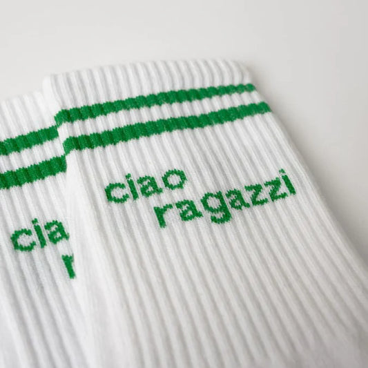 Ciao ragazzi Statement Socken