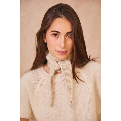 Kleiner Sophie-Schal mit Merino- und Kaschmirwolle