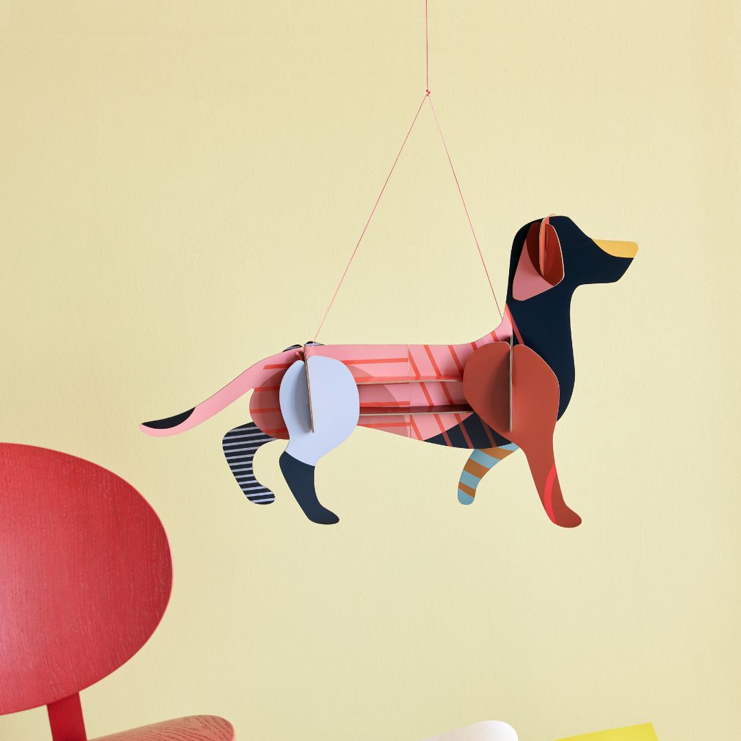 Maggie Dachshund - 3 D Dackel - studio ROOF