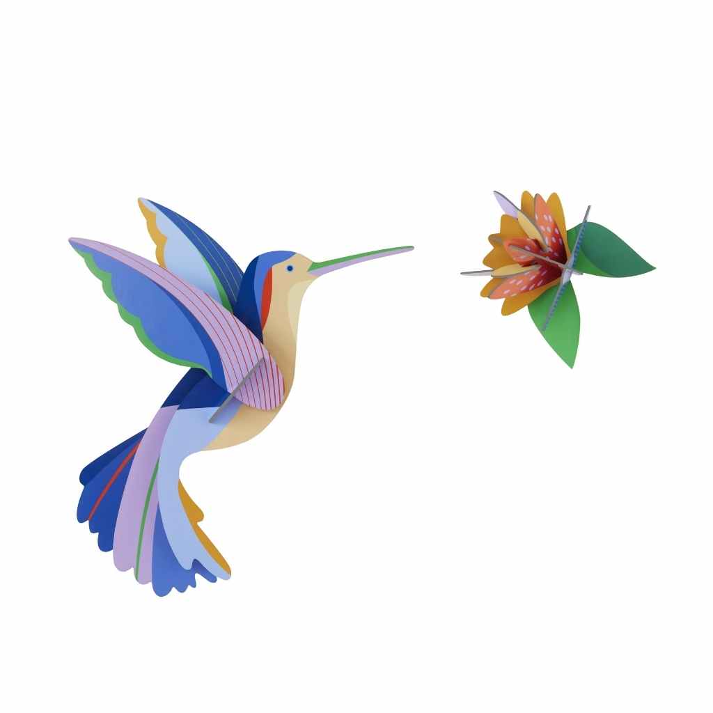 Paradiesvogel Wanddekoration aus Papier - studio ROOF